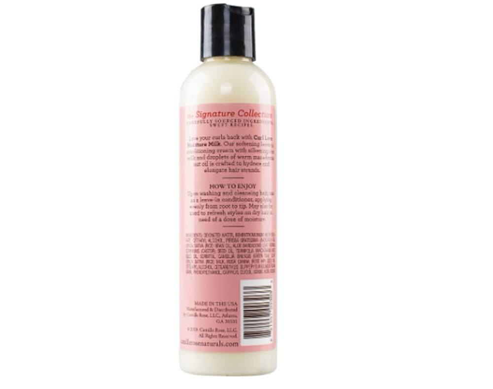 Camille Rose Curl Love Milk 8oz.