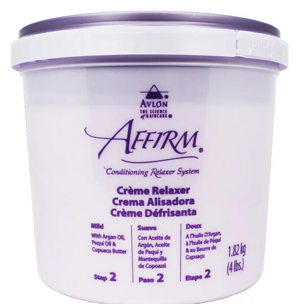 Avlon Affirm Creme Relaxer Original Formula Resistant 4 lbs.
