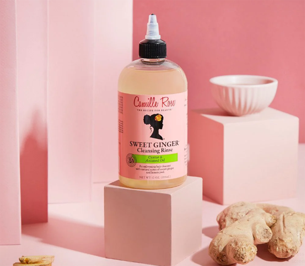 Camille Rose Sweet Ginger Shampoo 12oz.