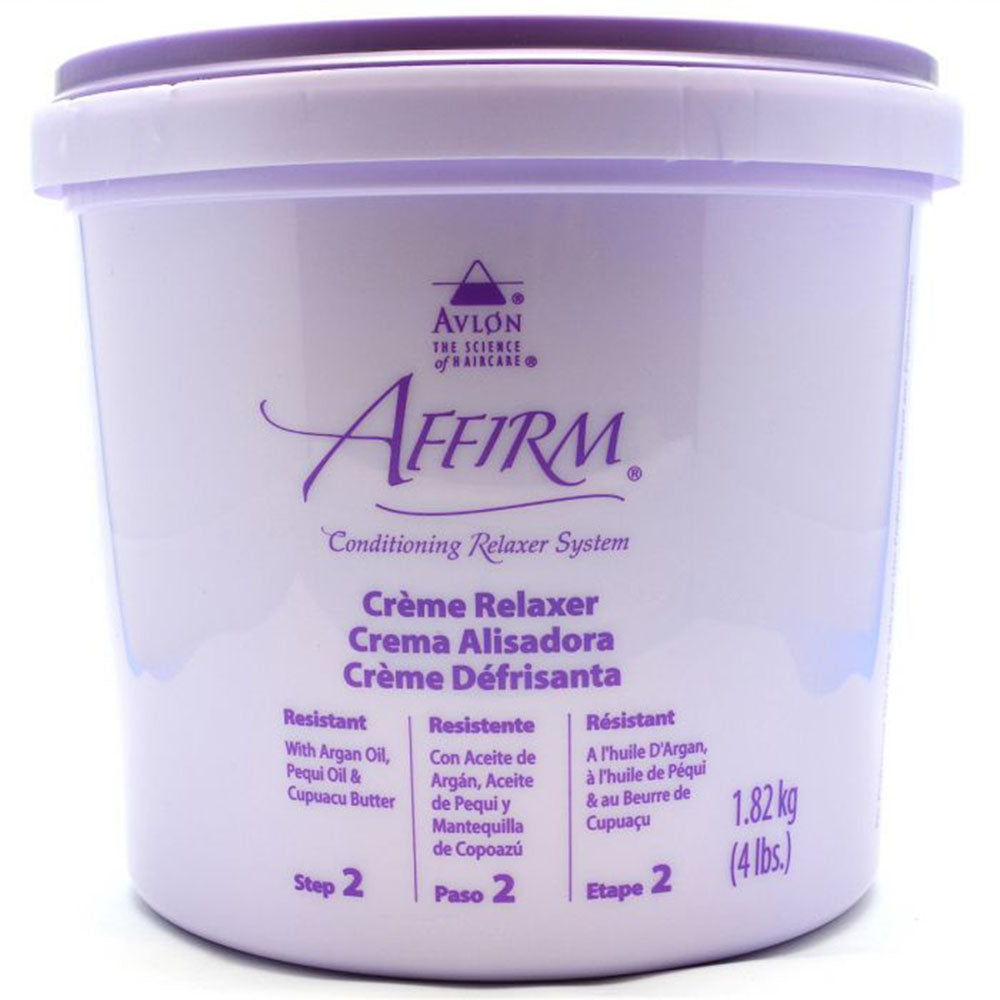 Avlon Affirm Creme Relaxer Original Formula Normal 4 lbs.