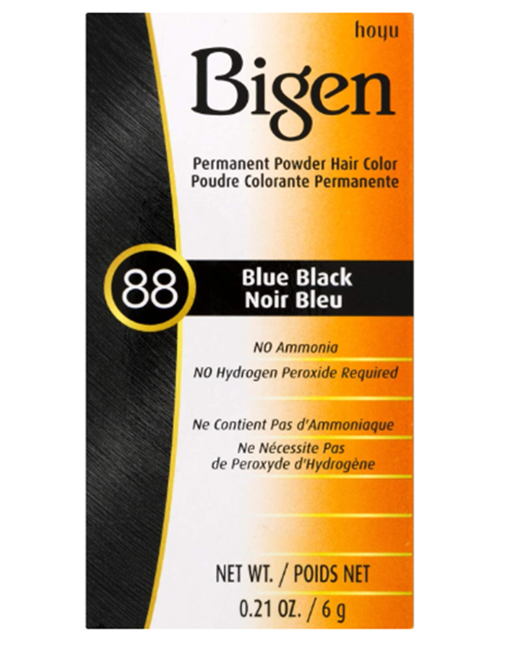 COLOR POWDER #88 - Bluest Black- 0.21oz.