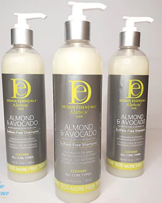 Natural Almond and Avocado Shampoo