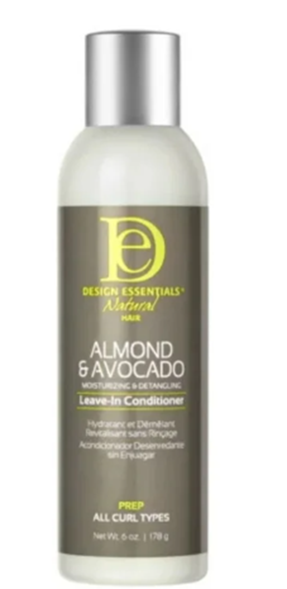 Natural Almond and Avocado Detangling Leave-In Conditioner.