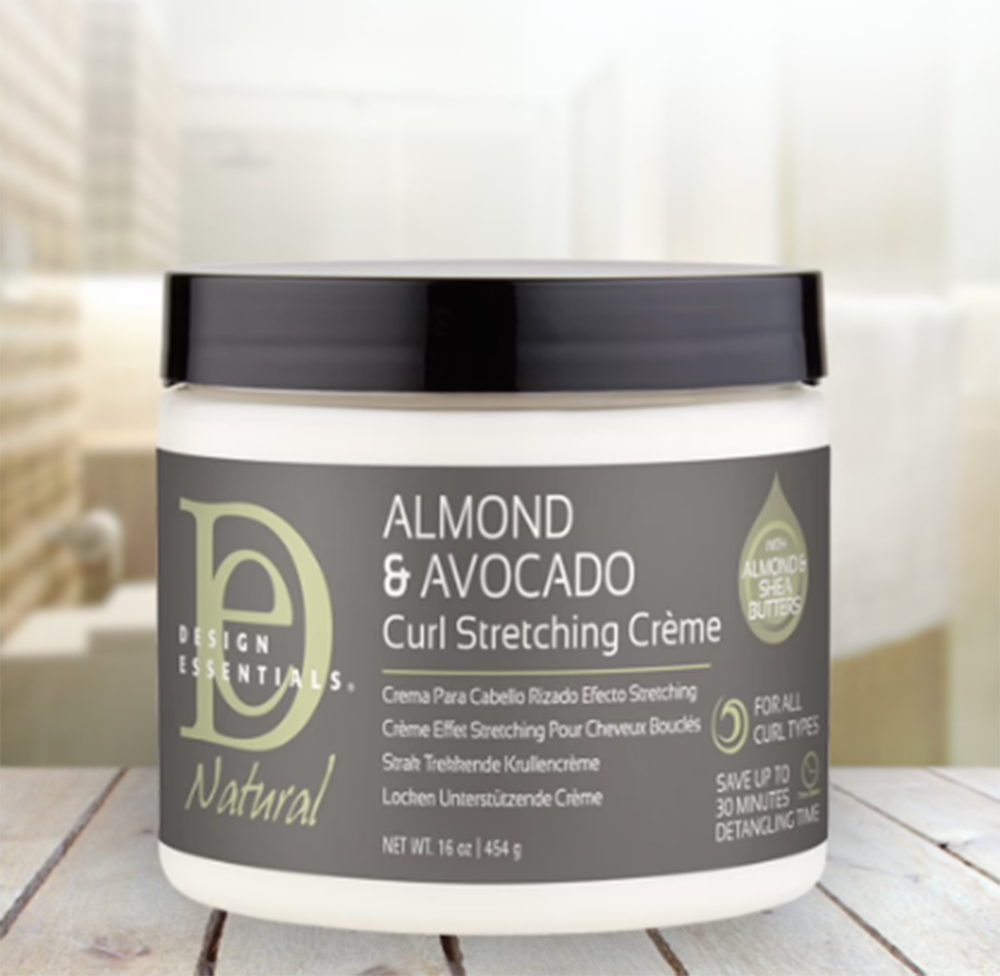 Natural Almond and Avocado Curl Stretch creme 16oz.