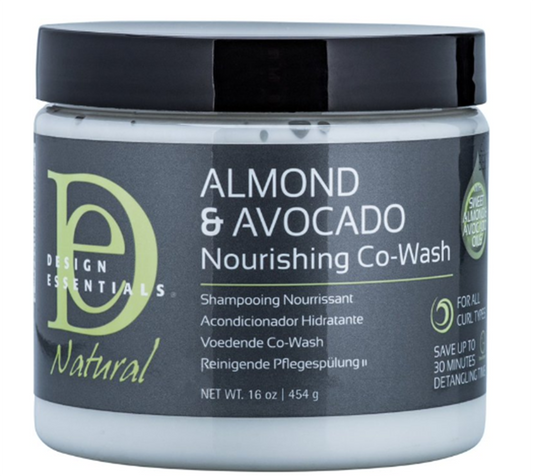 Natural Almond and Avocado Nourishing CO-Wash 16oz.