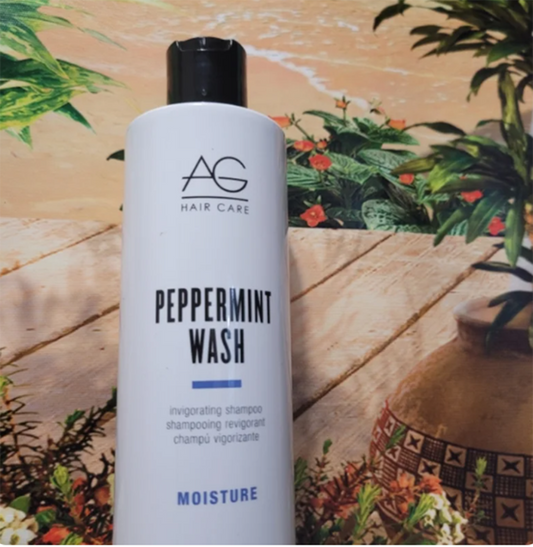 AG Hair Peppermint Wash Liter - 33.8 oz