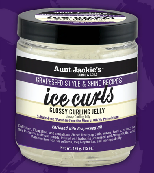 Grapeseed Ice curls Glossy Curling Jelly 18oz.