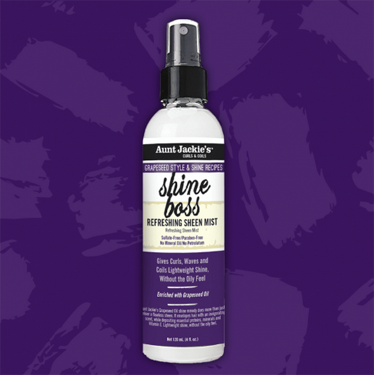 Grapeseed Shine Boss Refreshing sheen Spray 4oz