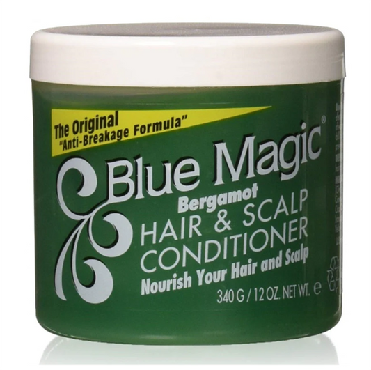 Hair Dress Blue Conditioner & Hair and Scalp  Green Bergamot 12oz.