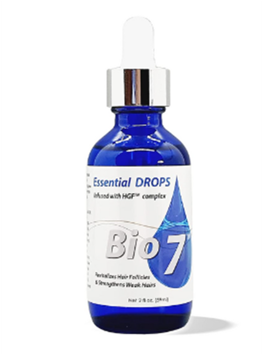 Bio 7 Biotin Essential Miracle Drops for Hair  2oz.
