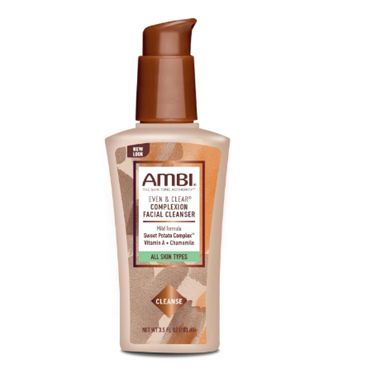 Ambi Even & Clear Complexion Facial Cleanser.