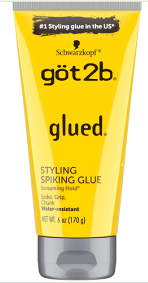 got2b Glued Styling Spiking Glue and Ultra Glued Styling Gel 6 oz