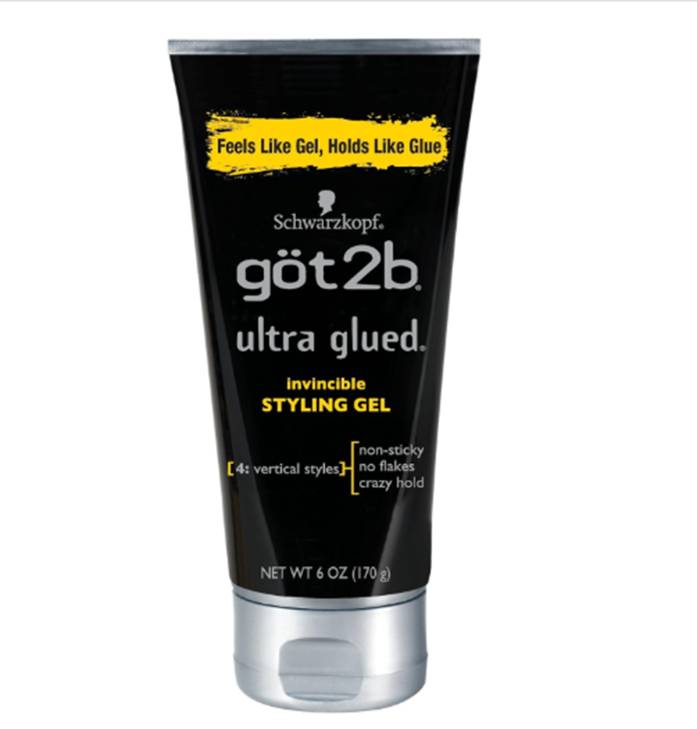 got2b Glued Styling Spiking Glue and Ultra Glued Styling Gel 6 oz