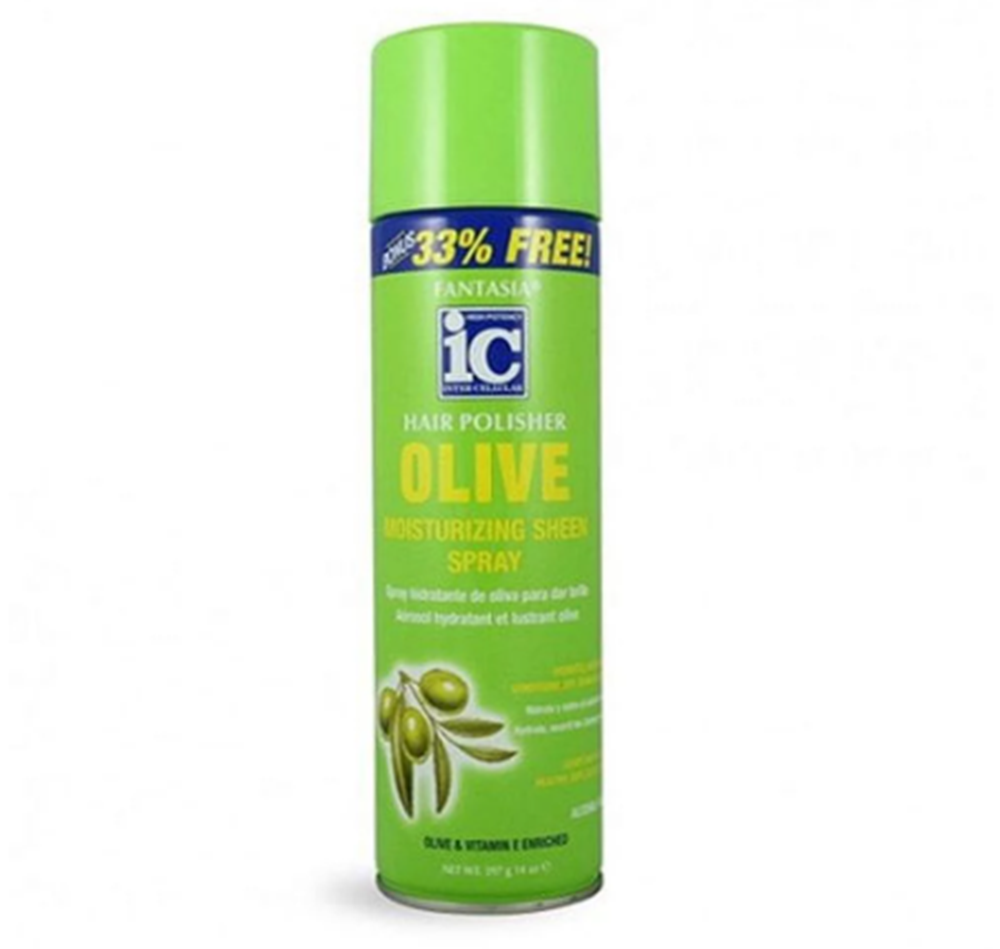 Hair Polisher OLive Sheen Spray 14oz