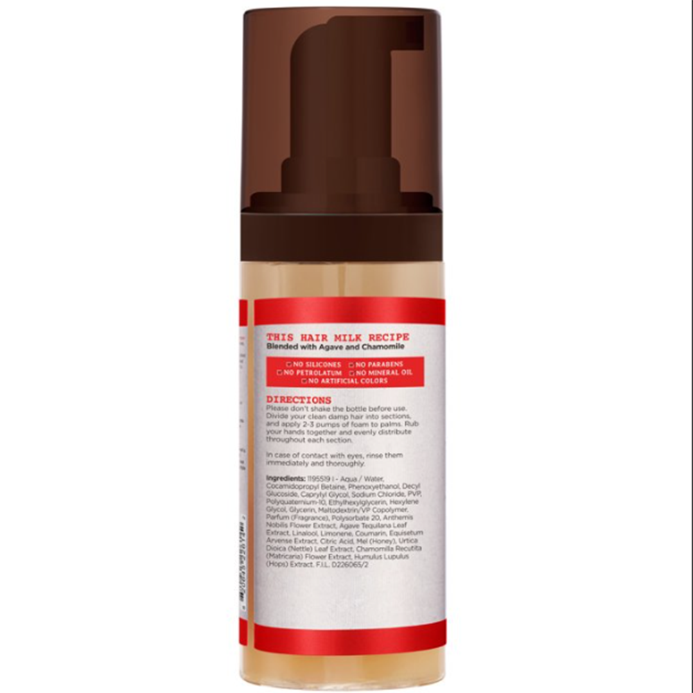 Hair Milk Styling Foam 5.85oz.