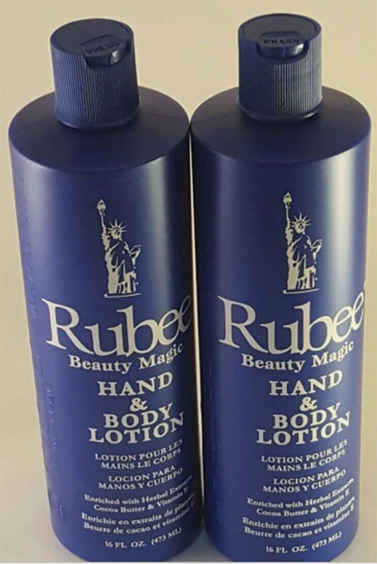 Rubee Beauty Magic Hand & Body Lotion 16 oz