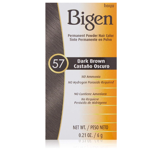 COLOR POWDER #57 - Dark Brown- 0.21oz.