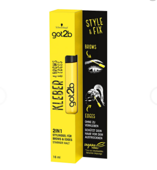 GET2B GLUED 2IN1 BROW AND EDGE GEL