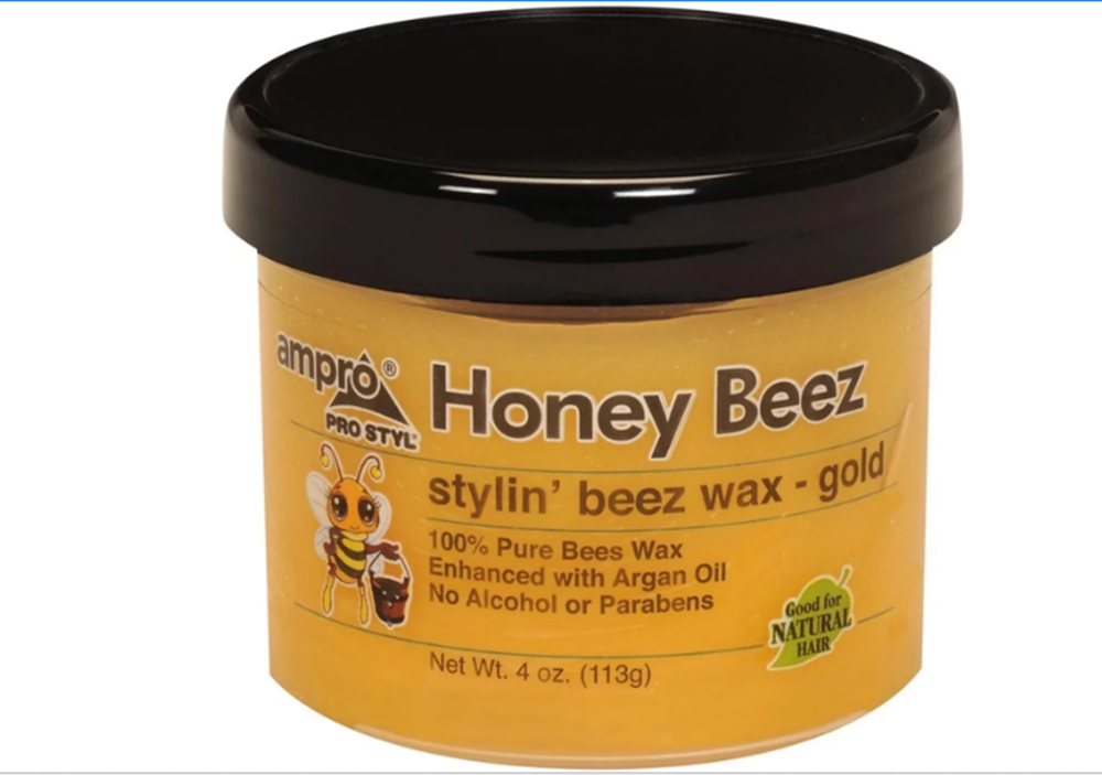 AmPro Honey Beez Wax 4oz- Black and Gold