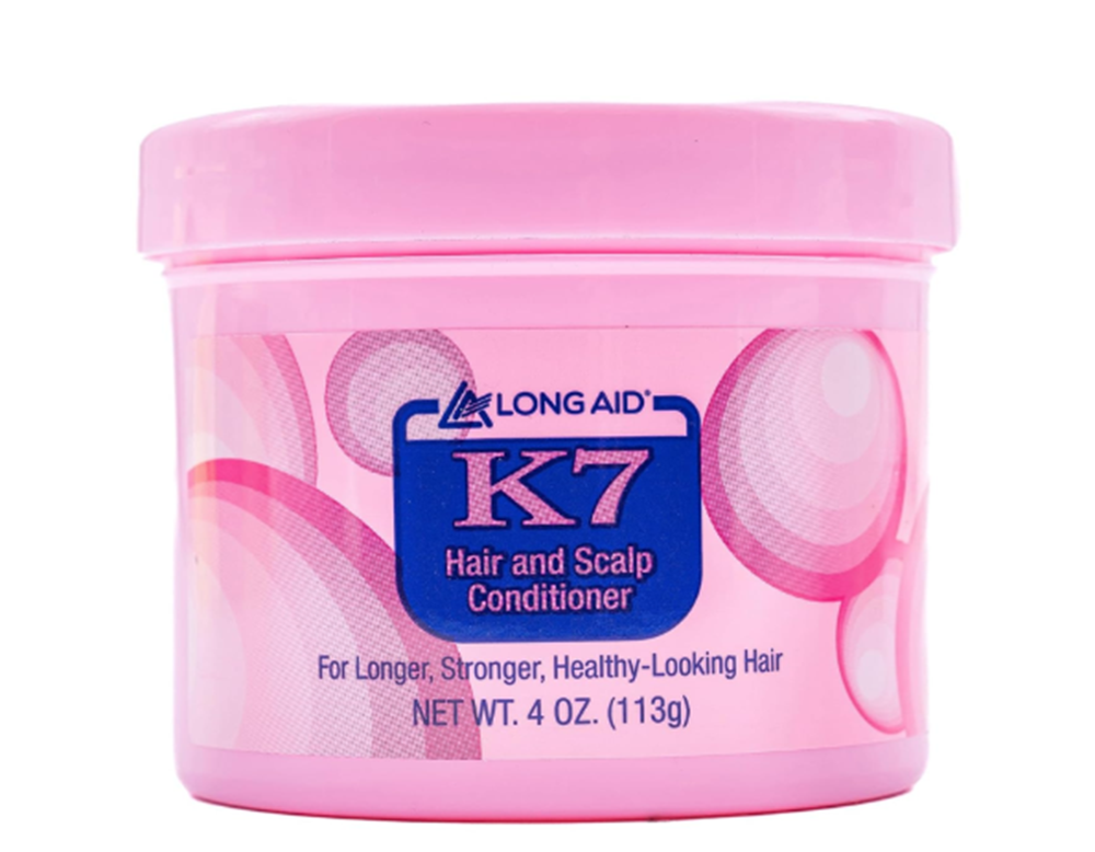 Long Aid k7 hair scalp conditioner 8oz and 4oz