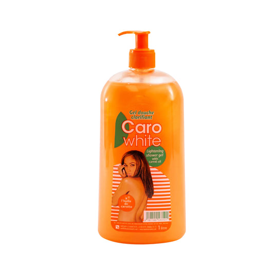 Caro White Lightning Shower Gel with Carrot Oil 33.8Oz/1000 ML